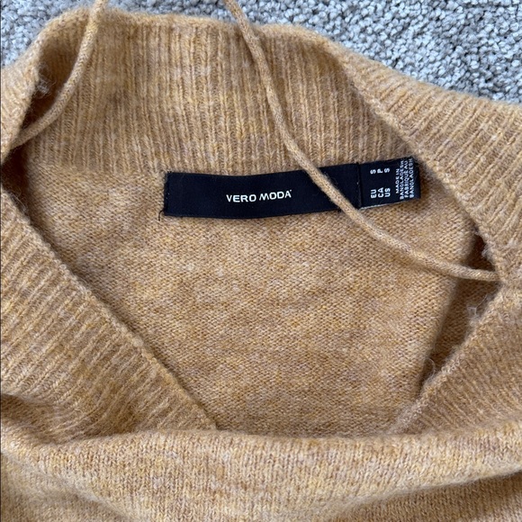 Vero Moda Tan Long Sleeve Dress - Picture 2 of 3